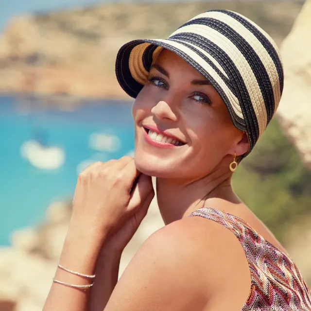 Christine Summer Straw Cap Strohkäppi UV-Schutz 50+